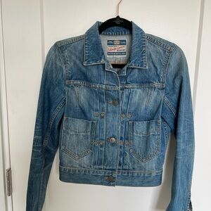 Fossil Blue Denim Jean Jacket - Women's Trucker Style